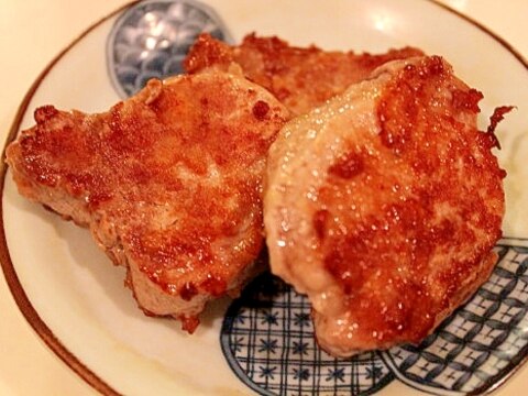 豚ひれ肉の塩レモン・ごま油焼き